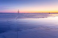 Beulaker Toren in het ijs van Wilko Visscher thumbnail