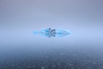 Lac de glace Jokulsarlon, Islande sur Sven Broeckx
