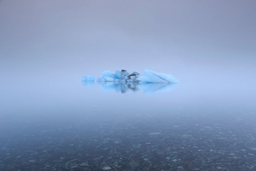 Jokulsarlon ijsmeer, IJsland van Sven Broeckx