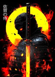 saga no samurai kunst