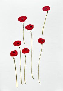 Poppies elegance by Bianca ter Riet