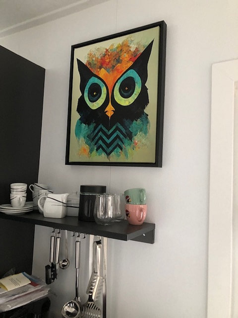 Abstract owl
