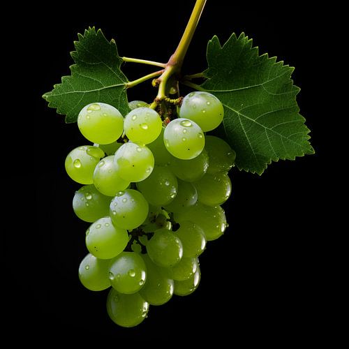 Grapes green