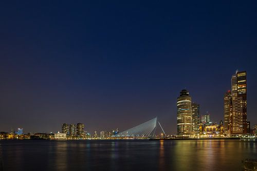 Skyline van Rotterdam.
