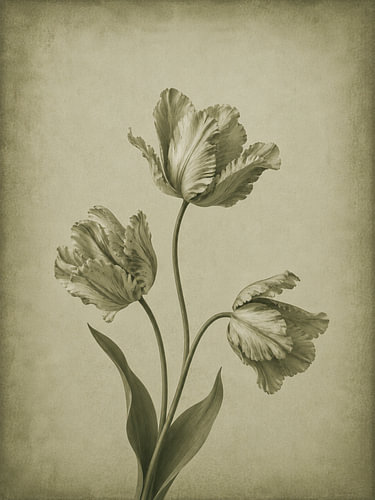 Étude sur les tulipes
