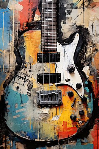 Gitarre abstrakt