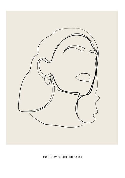 Minimalistische lijnkunst van NKTN 