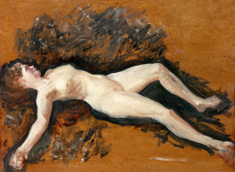 Weiblicher Akt, Francis Augustus Lathrop (1895) von Atelier Liesjes