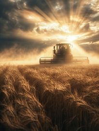 Magical light in summer