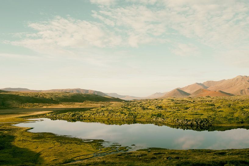Lake by the mountains II by Pascal Deckarm