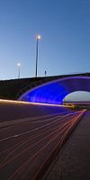 the blue tunnel