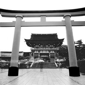 Fushimi Inari tempel von Maaike Van Den Meersschaut