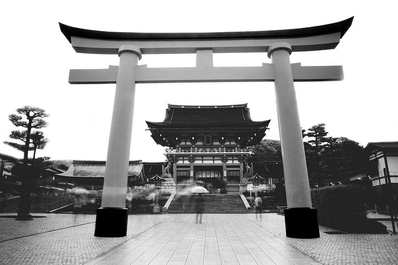 Fushimi Inari tempel von Maaike Van Den Meersschaut