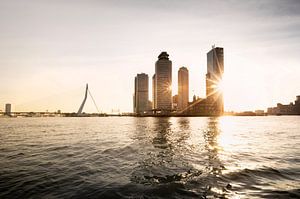 Skyline van Rotterdam van Claire Droppert