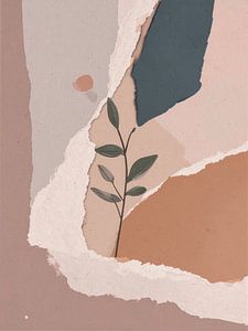 ZEN: Wabi-Sabi-Collage: Frieden und natürliche Schlichtheit