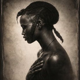 Porträt einer Frau aus Gambia von Affect Fotografie