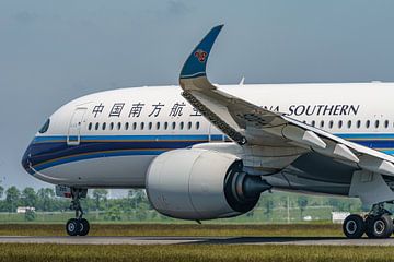 L'Airbus A350-900 de China Southern Airlines. sur Jaap van den Berg