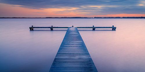 Sunset at the Zuidlaardermeer