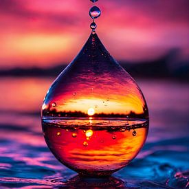 De harmonie van water en licht