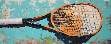 Tennis | Tennisracket van OMG Art