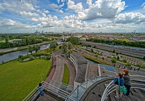 Van Nelle Fabriek / Vue sur le salon de thé / Rotterdam