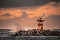 Tempête en mer