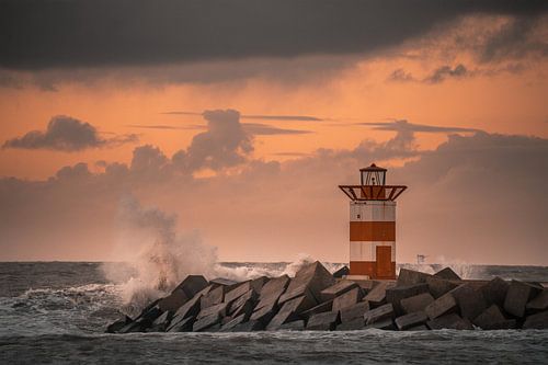 Storm op zee