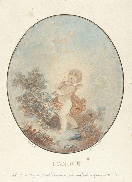 amour, Jean François Janinet, 1777 par Atelier Liesjes