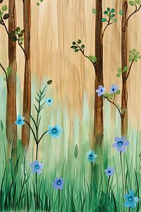 Flower meadow Forest