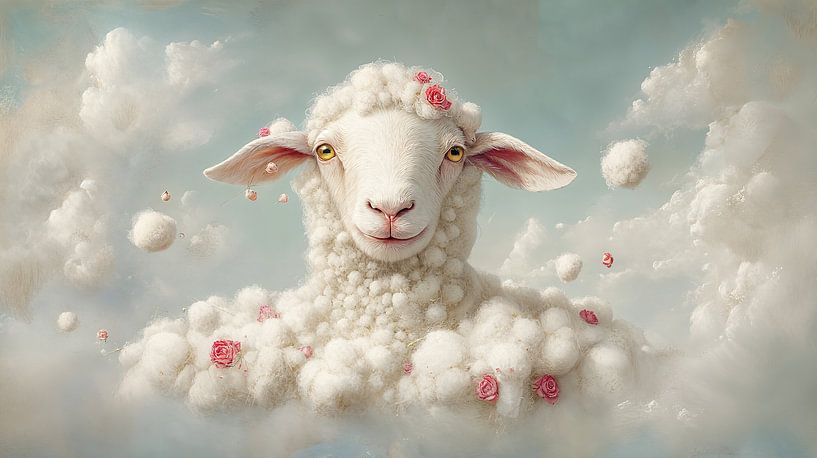 You romantic sheep! by Heike Hultsch