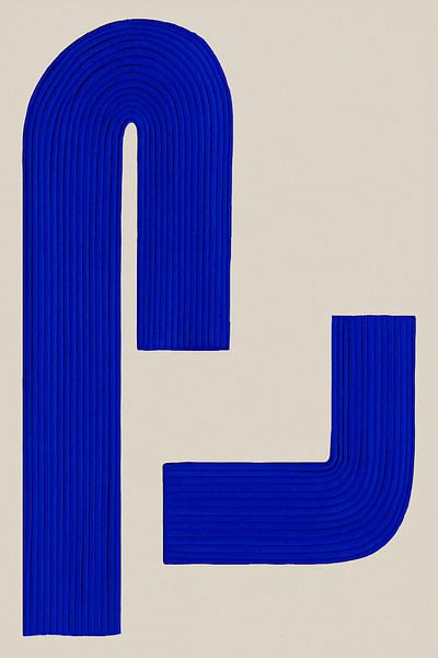 Indigo Fold No 01 von Treechild