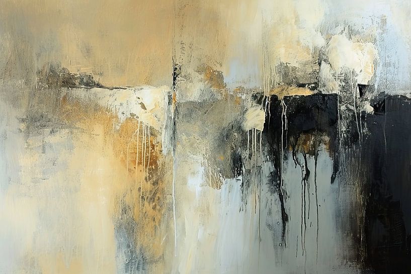 Abstraktes Gold von Kunst Laune