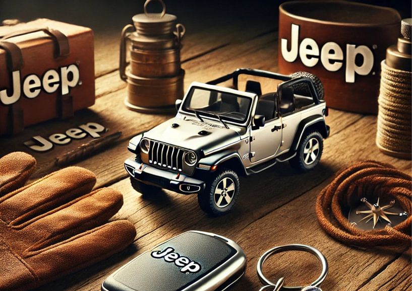 JEEP nature morte moderne par Jaap Ros