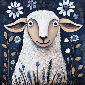 Charlene the sheep by Jutta Maria Pusl
