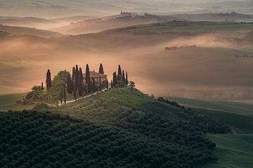 Landhuis in Toscane - Podere Belvedere, Italië van Karlijn Meulman