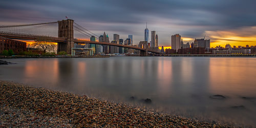 Ligne d'horizon de New York - Pont de Brooklyn (9)