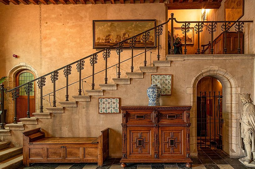 Innenansicht des Rathauses Middelburg von Ria Overbeeke