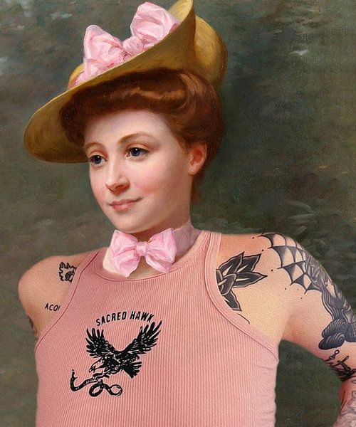 Tätowierte Dame von Bekir CEYLAN