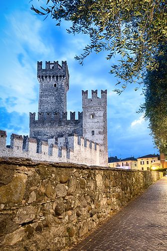 Rocca Scaligera castle in Sirmione