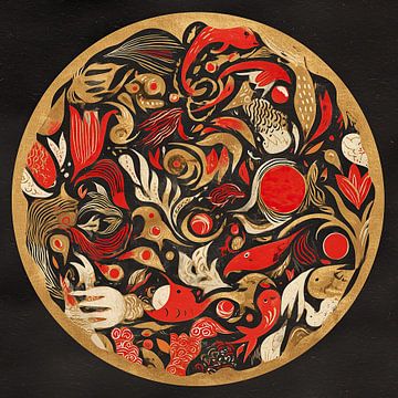 Résumé Cercle rouge Koi