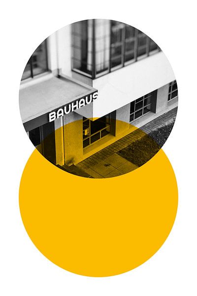 Bauhaus Snijdende Cirkels van Raymond Wijngaard
