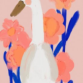 Goose At Spring von Treechild