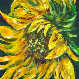 Sonnenblume. von Ineke de Rijk