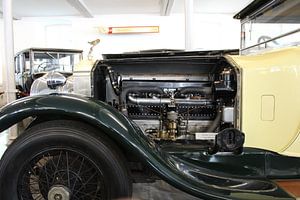 De motor van een Rolls Royce