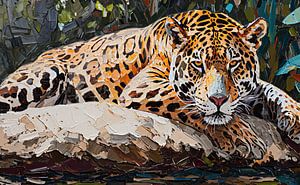 Malerei Leopard