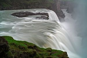 Gullfoss waterval van Ab Wubben