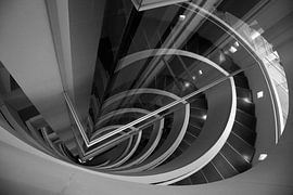 Structure of a staircase by Wytze Plantenga