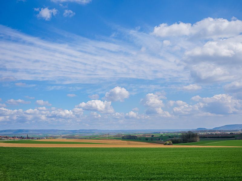 Landschap met wolken van Mustafa Kurnaz