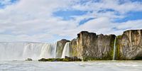 Godafoss waterfall in Iceland