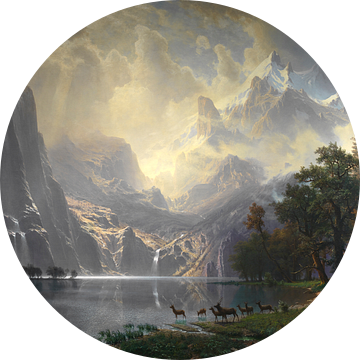 In de Sierra Nevada, Californië, Albert Bierstadt